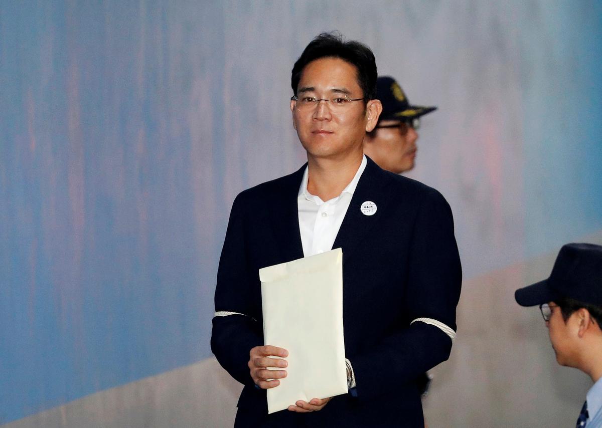 South Korea's top court to rule on Samsung heir's bribery case on Aug.29