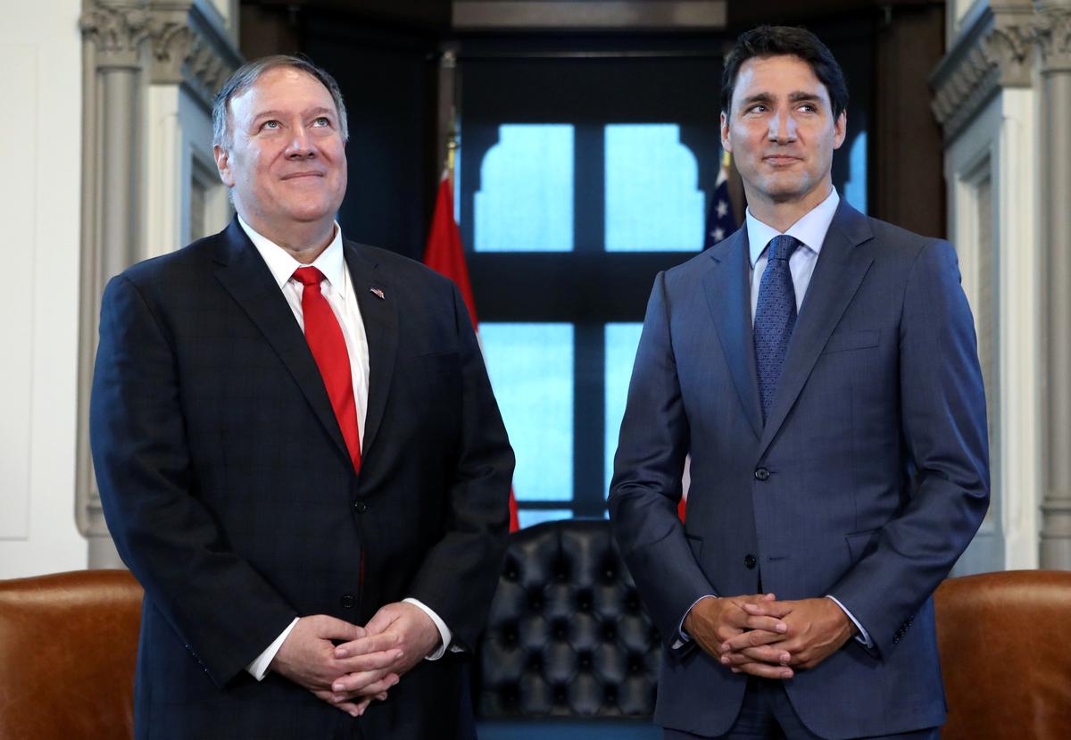 Pompeo says U.S. officials are focusing on release of two Canadians in China
